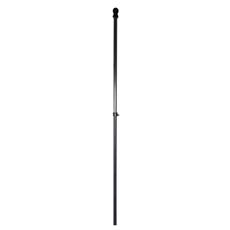 black metal flag pole for house|black metal flag pole.